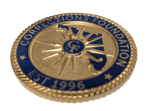 Corrections Foundation Challenge Coin