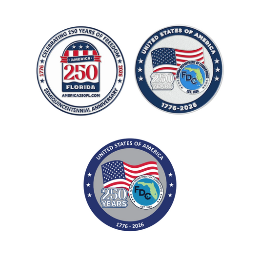 America250FL Coin and Pin Bundle