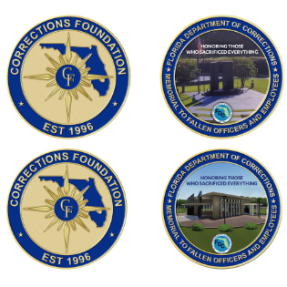 Purchase Current and New FDC Fallen Officer and Employee Memorial Challenge Coins