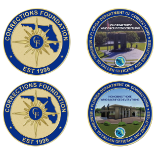 Purchase Current and New FDC Fallen Officer and Employee Memorial Challenge Coins