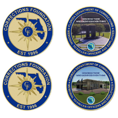 Purchase Current and New FDC Fallen Officer and Employee Memorial Challenge Coins
