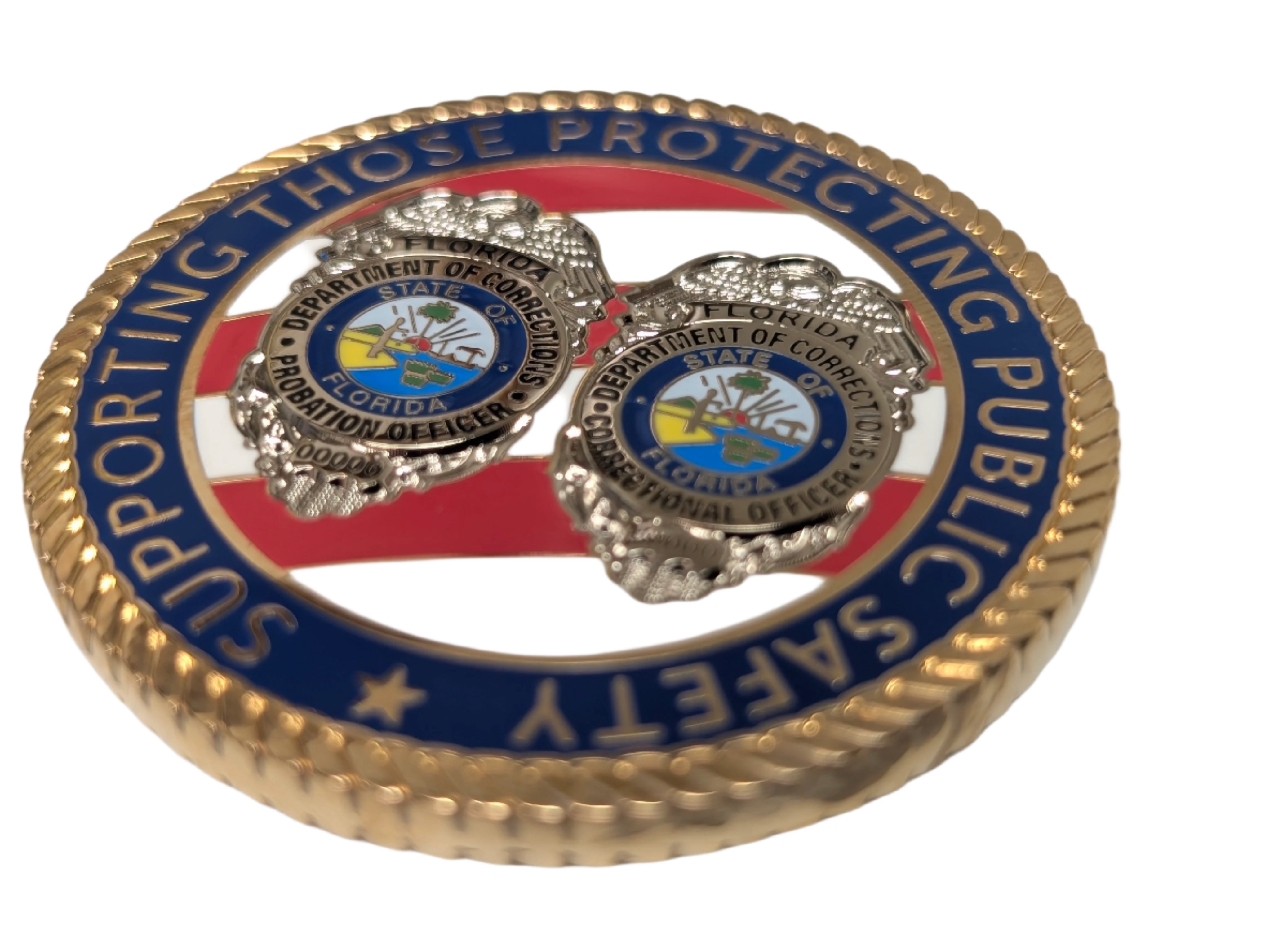 ★アメリカ＊FDOC/フロリダ州矯正局＊勤続５年章（実物） Corrections Foundation Challenge Coin – Corrections Foundation Store