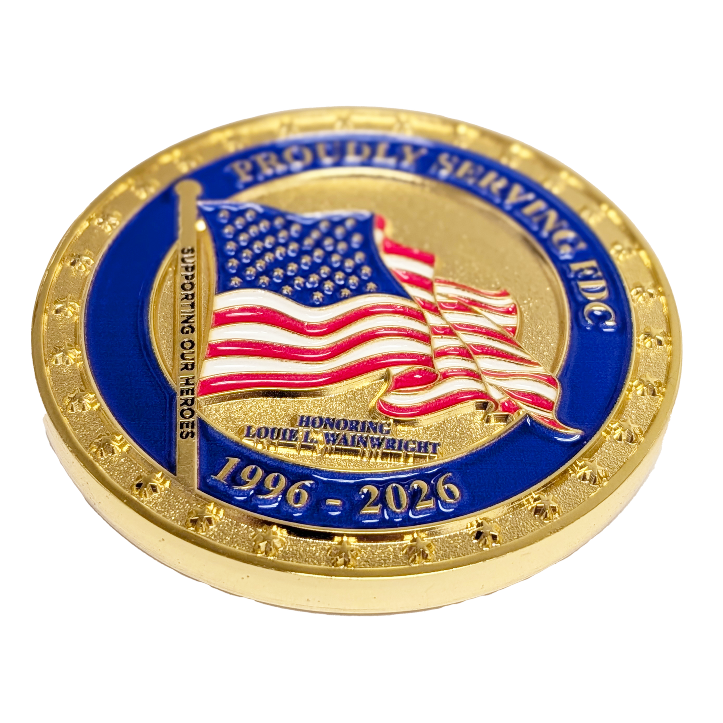 Corrections Foundation 30th Anniversary Challenge Coin