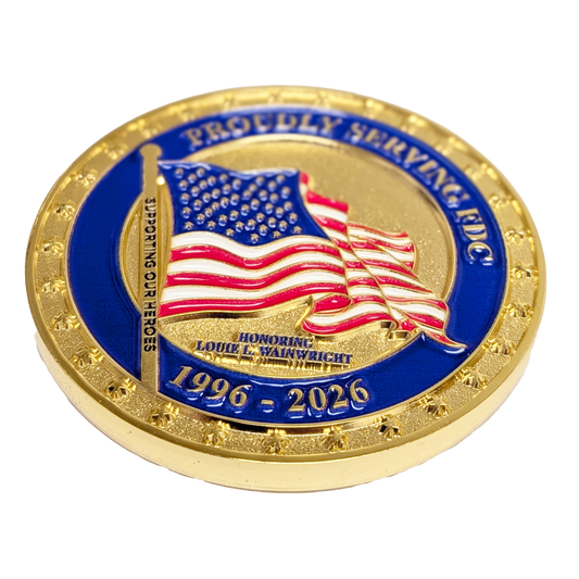 Corrections Foundation 30th Anniversary Challenge Coin