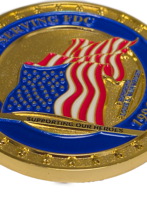 Corrections Foundation 30th Anniversary Challenge Coin
