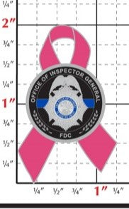 FDC Inspector General Breast Cancer Awareness Pin – Corrections ...