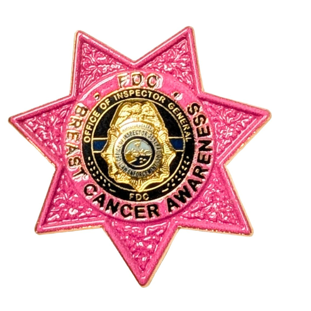 Pink 7-point star with IG Logo