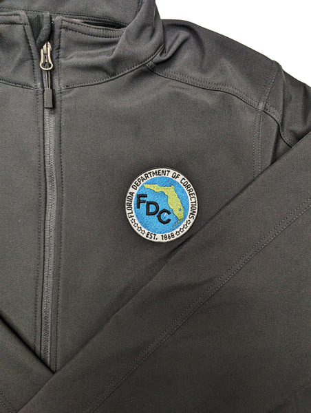 Soft Shell Jacket With FDC Logo - Black – Corrections Foundation Store