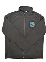 Soft Shell Jacket with FDC Logo - Black